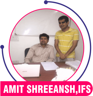 Amit Shreeansh, IFS — Triumph IAS achiever