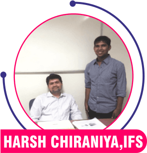 Harsh Chariyniya, IFS — Triumph IAS achiever