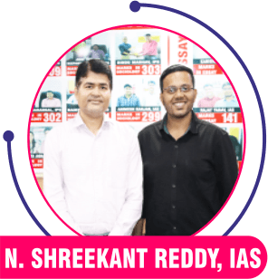 N. Shreekant Reddy, IAS — Triumph IAS achiever