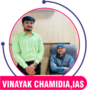 Vinayak Chamadiya, IAS — Triumph IAS achiever