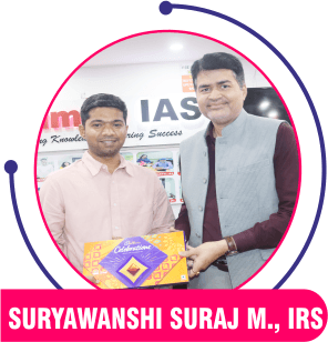 surwanhi suraj, IRS — Triumph IAS achiever